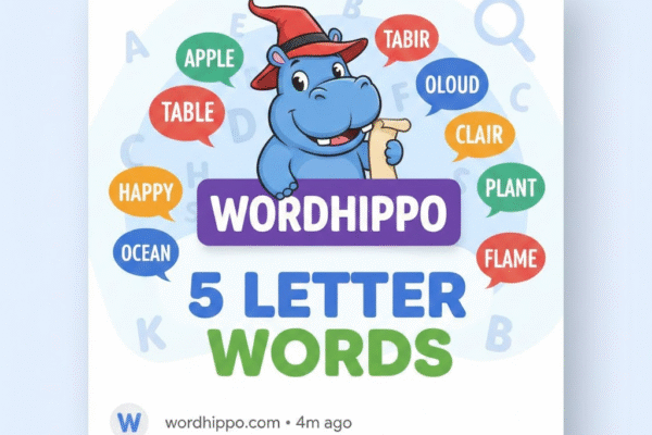 wordhippo 5 letter words