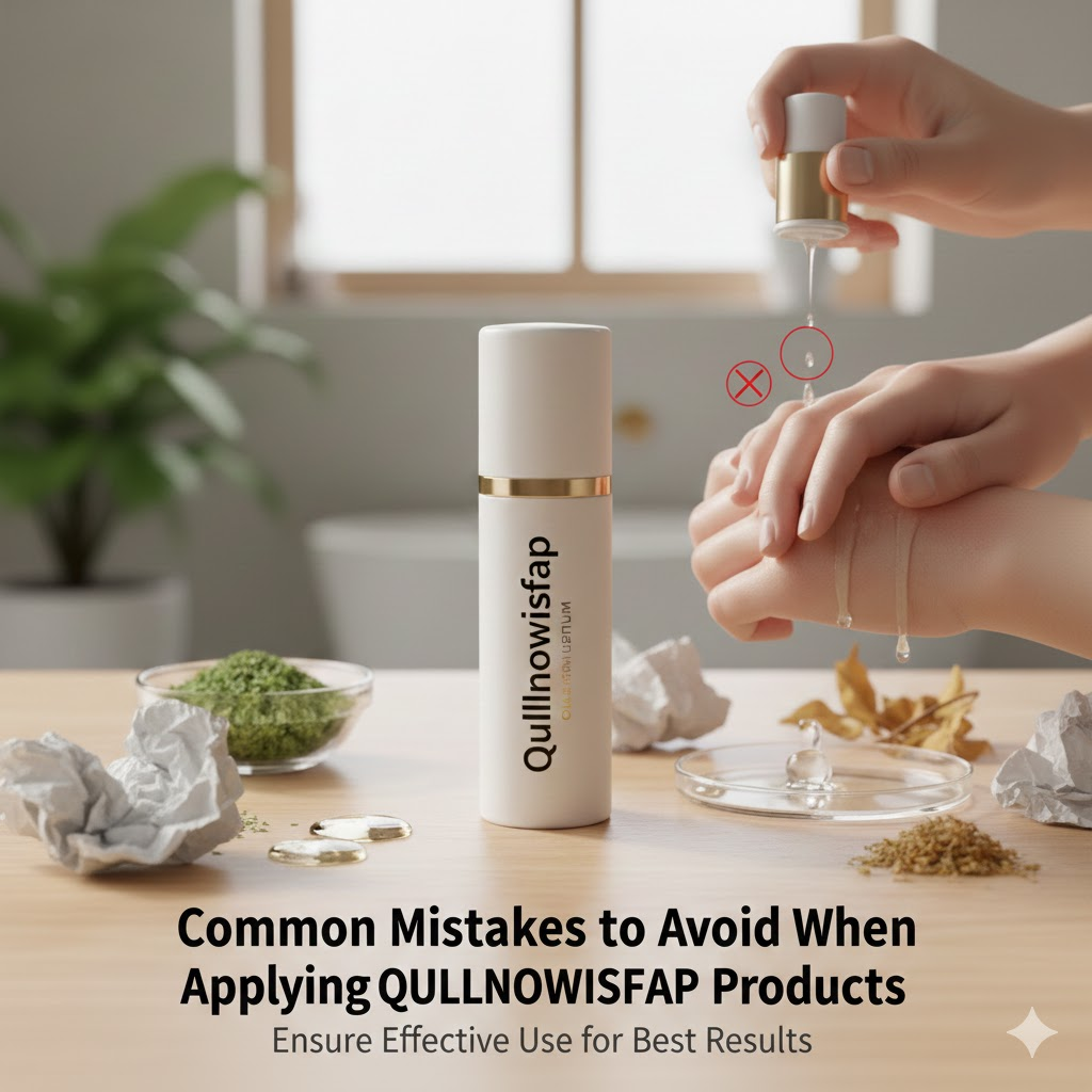to Apply Qullnowisfap Products