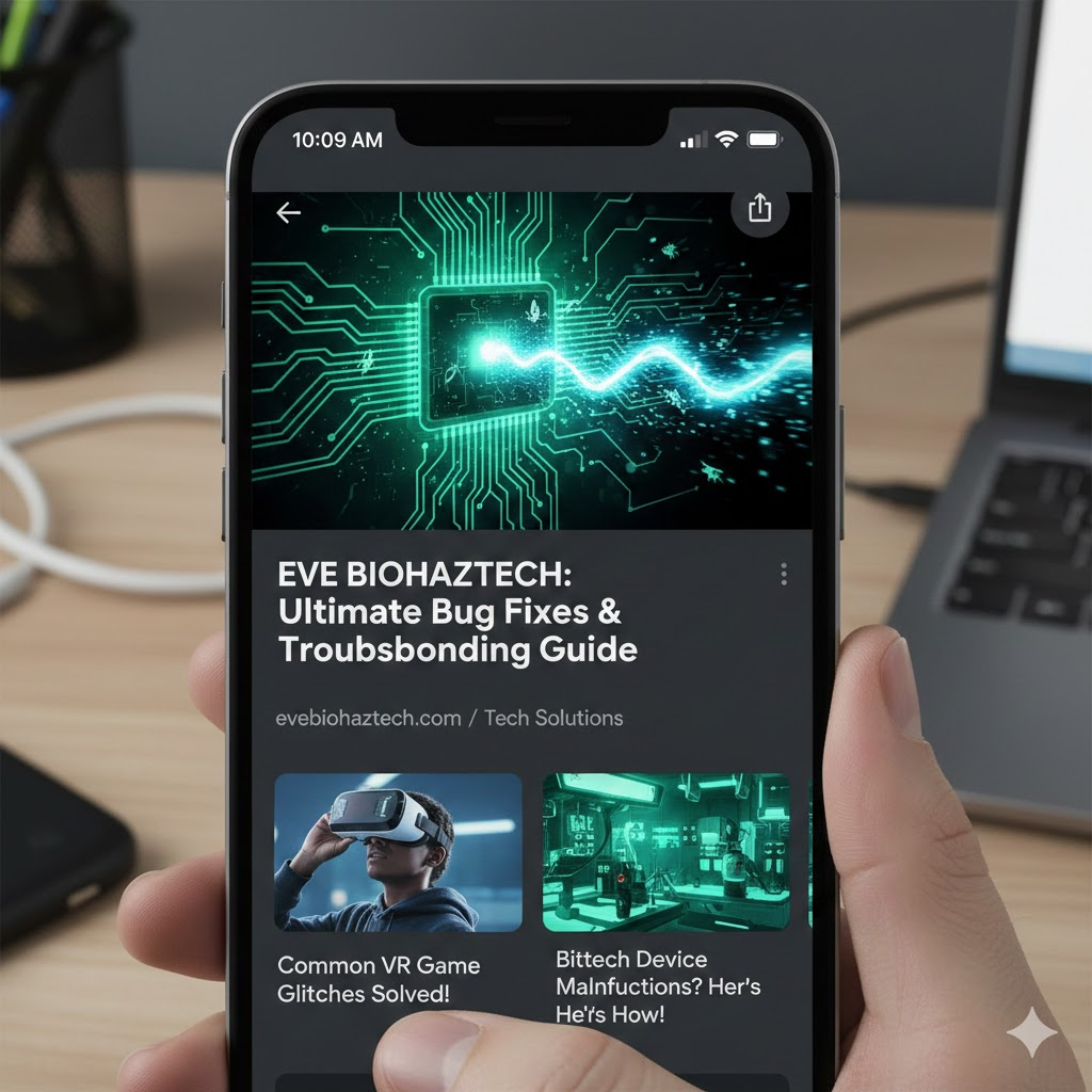 How to fix bug on evebiohaztech