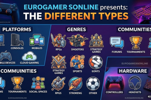 eurogamersonline the different types