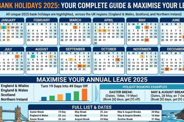 bank holidays 2025 uk